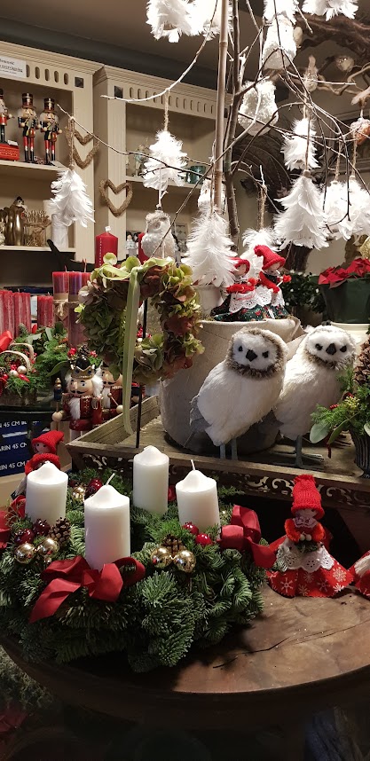 Adventskrans med fire lys